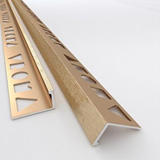 TILERS MATE L-TRIM CHAMPAGNE 8MM - 677969 