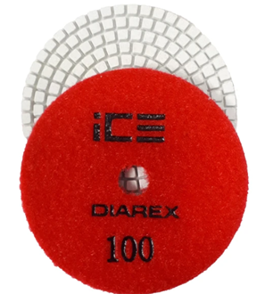 DIAREX ICE DRY POLISHING PAD 100 GRIT