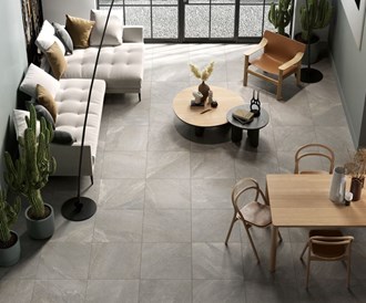 LIMEQUARTZ GREY NATURAL RECT 595X595