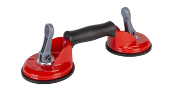 RUBI TWIN VACUUM SUCTION CUP FOR ROUGH SURFACE 55KG
