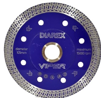 DIAREX VIPER DIAMOND WHEEL 105MM -CDK  