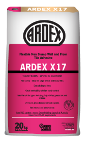 ARDEX X17 ADHESIVE 20KG GREY